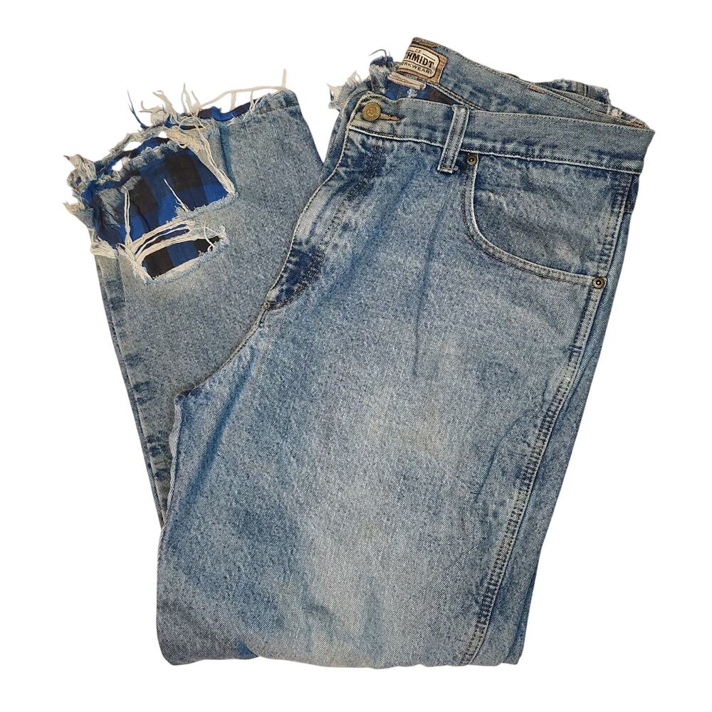 C. E. Schmidt Workwear Flannel Lined Jeans Men’s Size 36x30